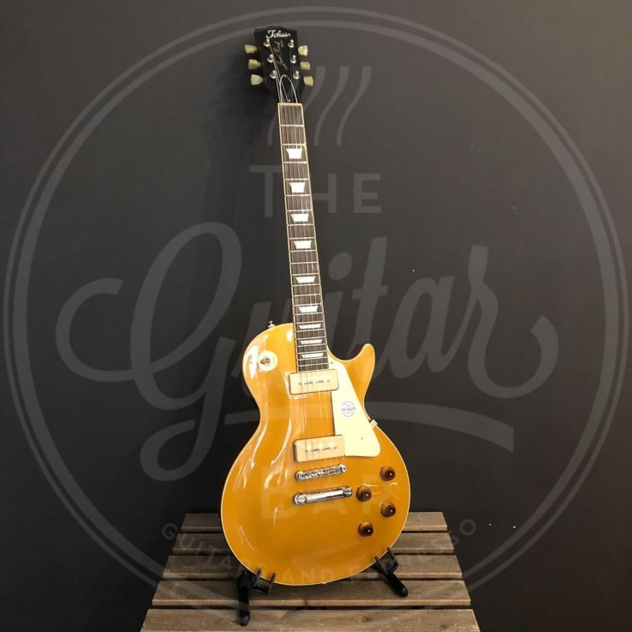 Tokai LS132S nitro goldtop P90 incl case