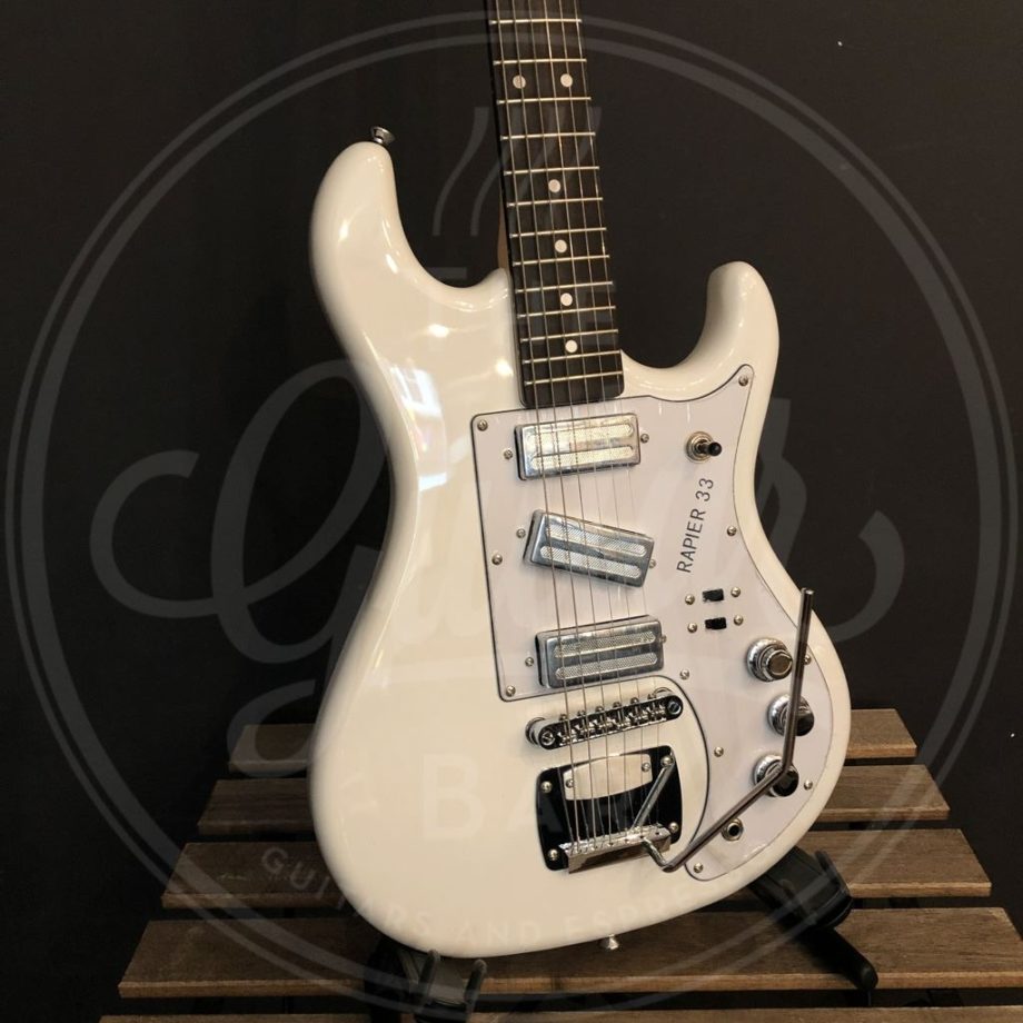 Rapier electric guitar arctic white