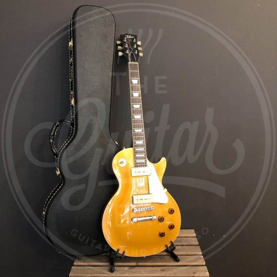 Tokai LS132S nitro goldtop P90 incl case