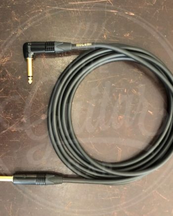 Mogami gold edition instrument cable angled/straight 3mtr