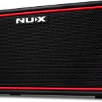 Nux wireless rechargeable stereo guitar amplifier with bluetooth transmitter, reverb + delay, drums
