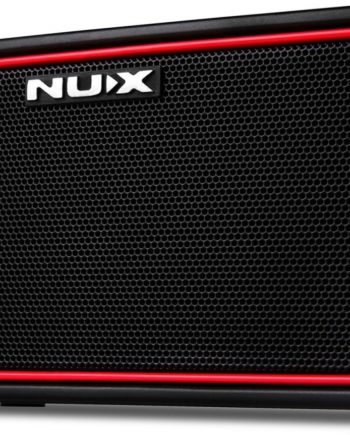 Nux wireless rechargeable stereo guitar amplifier with bluetooth transmitter, reverb + delay, drums