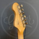 Vintage V6 ICON Electric Guitar ~ Distressed Firenza Red