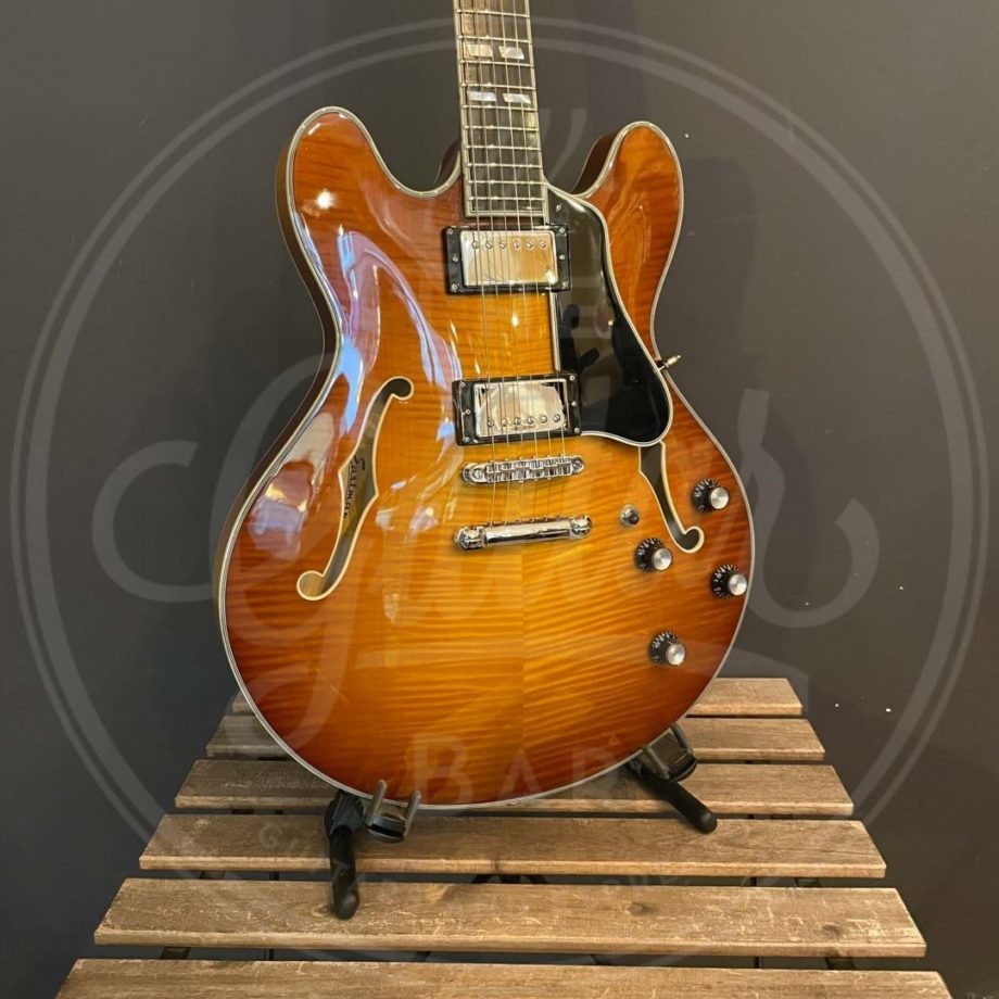 Eastman Goldburst Thinline Deluxe M T486