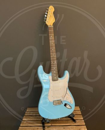 Encore electric guitar laguna blue