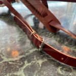 Liam's Adjustable Uke Strap - brown leather