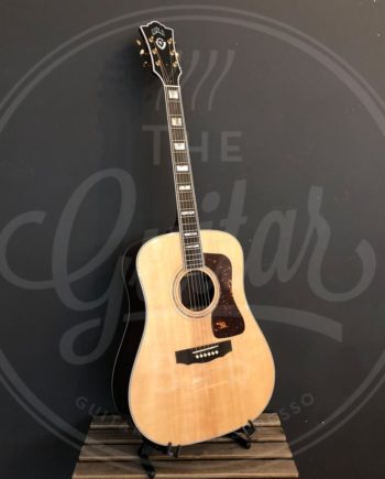 Guild D-55 dn all solid spuce/ind rosewood nat gloss hardcase