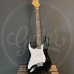 Encore E6 Electric Guitar ~ Left Hand Black