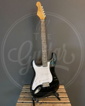 Encore E6 Electric Guitar ~ Left Hand Black