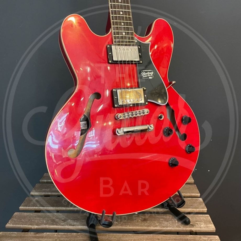 Heritage H-535 trans cherry, semi-hollow