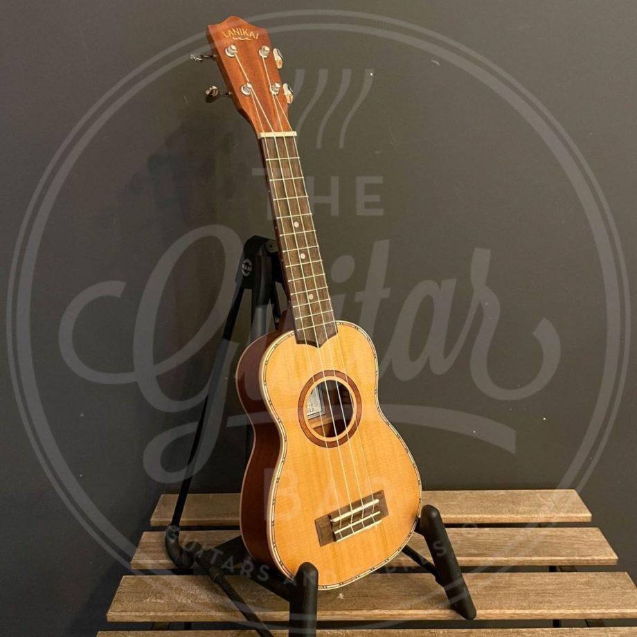 Lanikai soprano ukulele solid cedar top