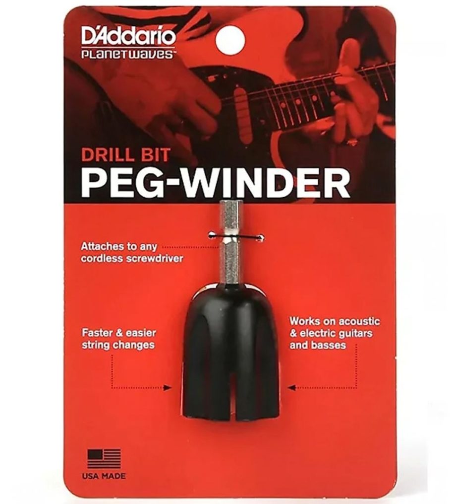 D'Addario drill bit pegwinder