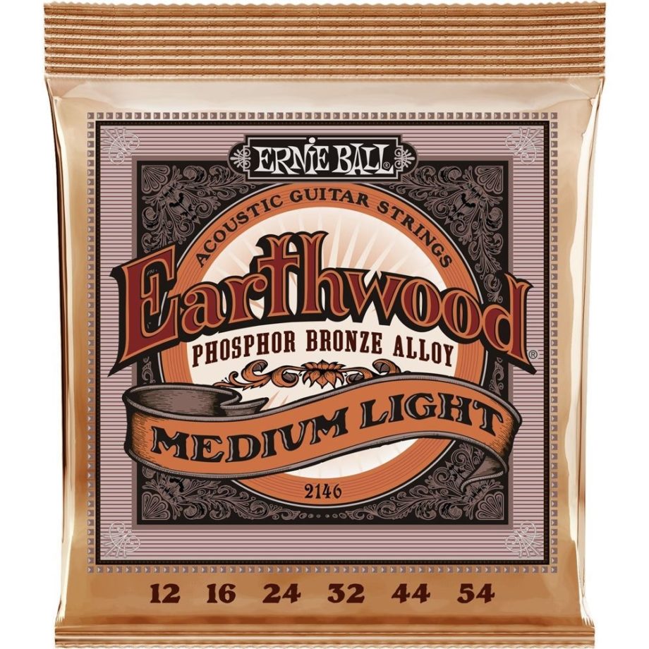 Ernie Ball Medium light Phosphor Bronze acoustic strings