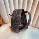 LM Premier Leather Croc Bk