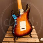 Vintage V6 ReIssued El Guitar Sunset Sunburst incl dlx gigbag