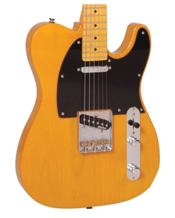 Vintage V52 ReIssued Electric Guitar ~ Butterscotch