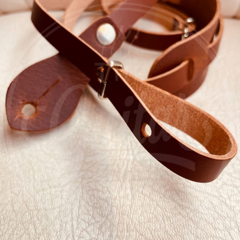 Liam ukulele strap brown