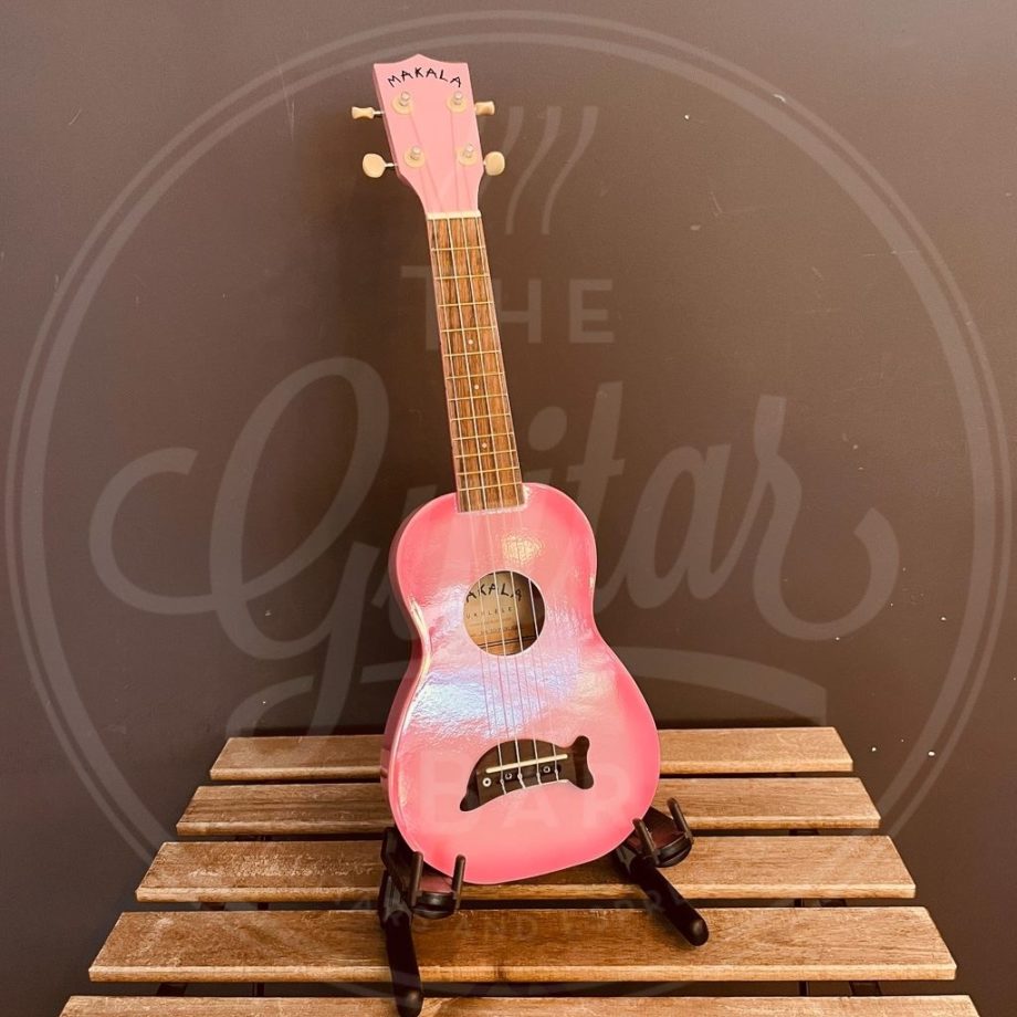 Makala Pink Burst Dolphin Ukulele