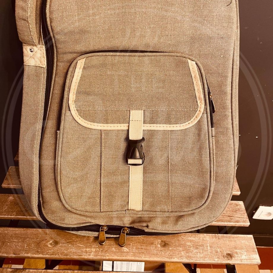 Vintage canvas bass guitar gigbag