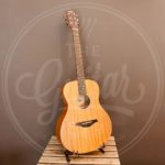Vintage folk guitar solid top