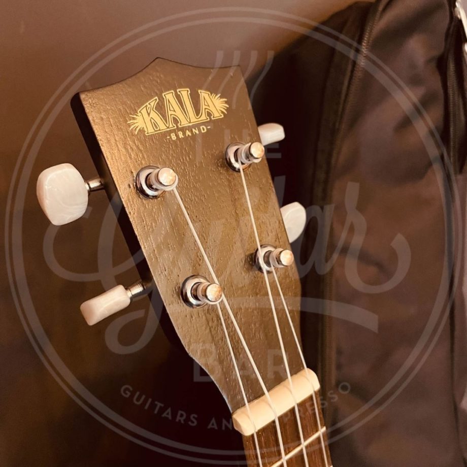 Kala Black Stain Mahogany Soprano Ukulele,