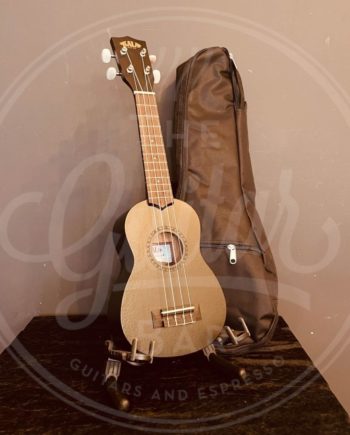 Kala Black Stain Mahogany Soprano Ukulele,