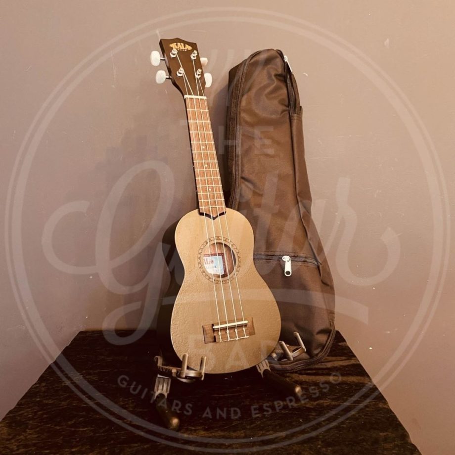 Kala Black Stain Mahogany Soprano Ukulele,