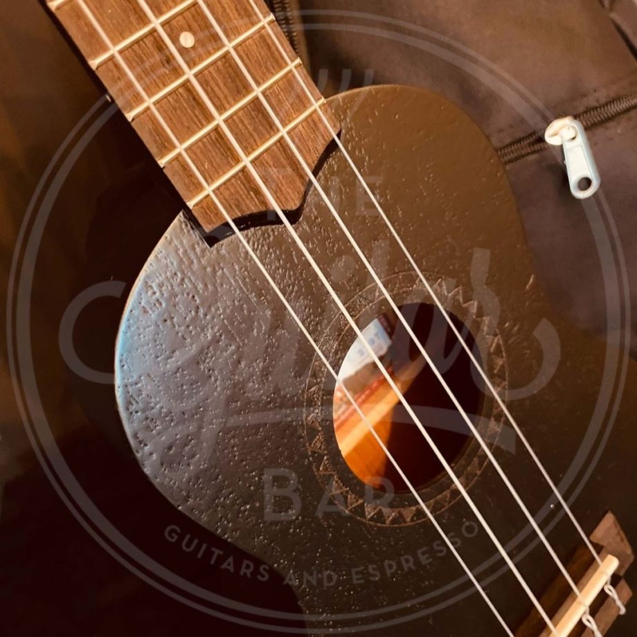 Kala Black Stain Mahogany Soprano Ukulele,