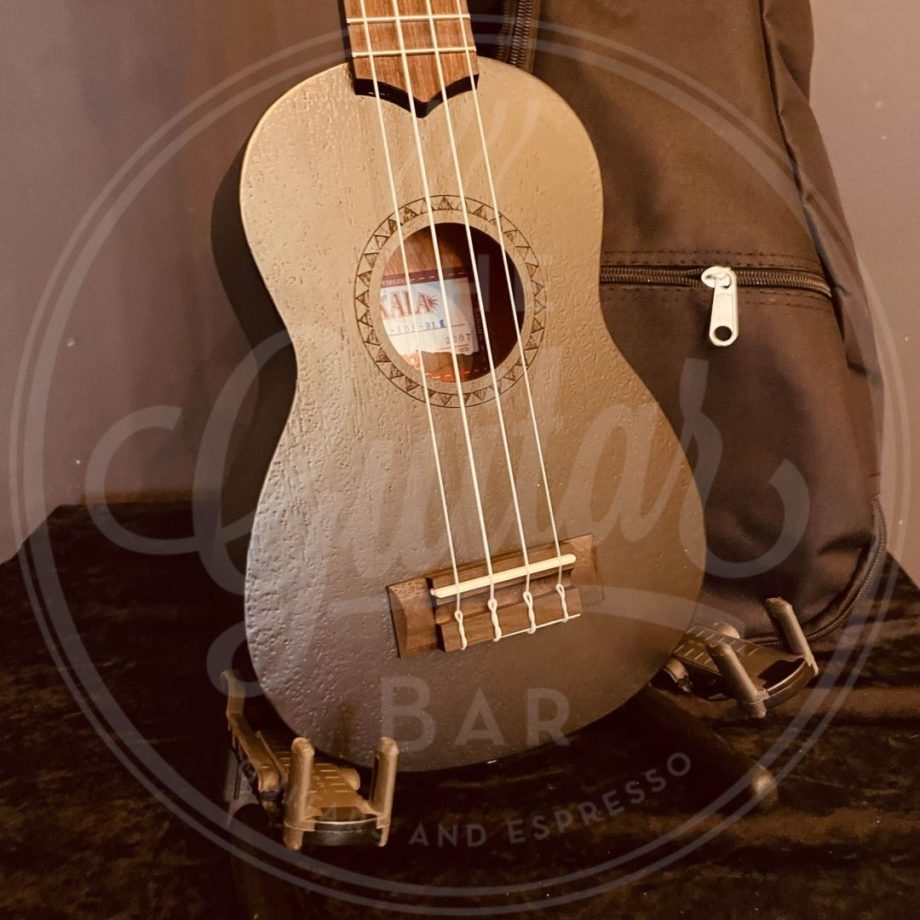 Kala Black Stain Mahogany Soprano Ukulele,