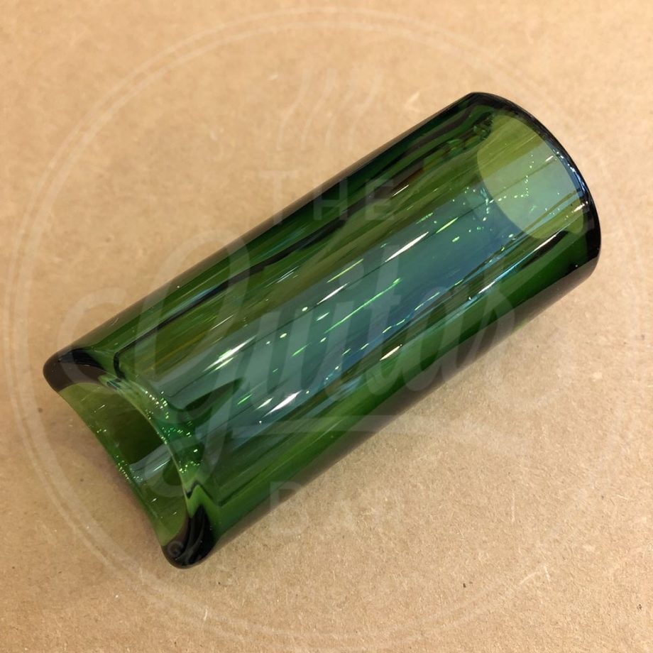 Songhurst The Rock Slide moulded glass slide size M (inside 19.5 - length 60.0mm) - green edition