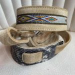 LM 2 SUEDE HITCH Web snake end T