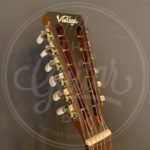 VINTAGE 12 STRING FRET DANCER ELECTRO ACOUSTIC GUITAR - AGED