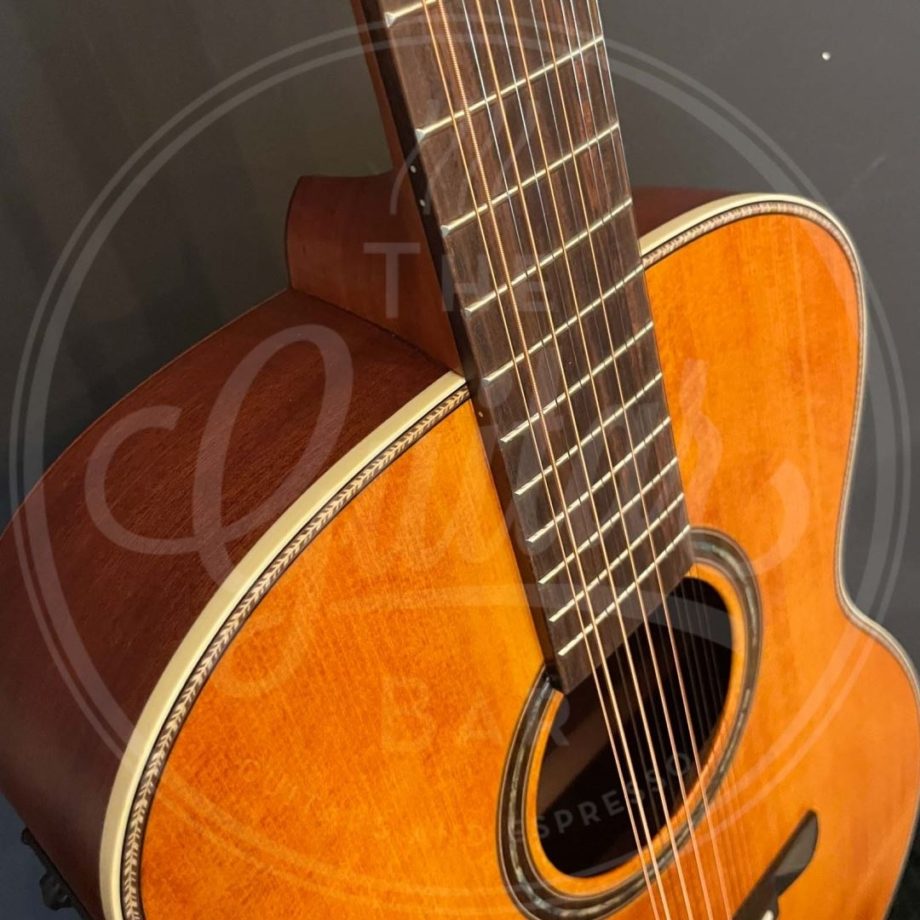VINTAGE 12 STRING FRET DANCER ELECTRO ACOUSTIC GUITAR - AGED
