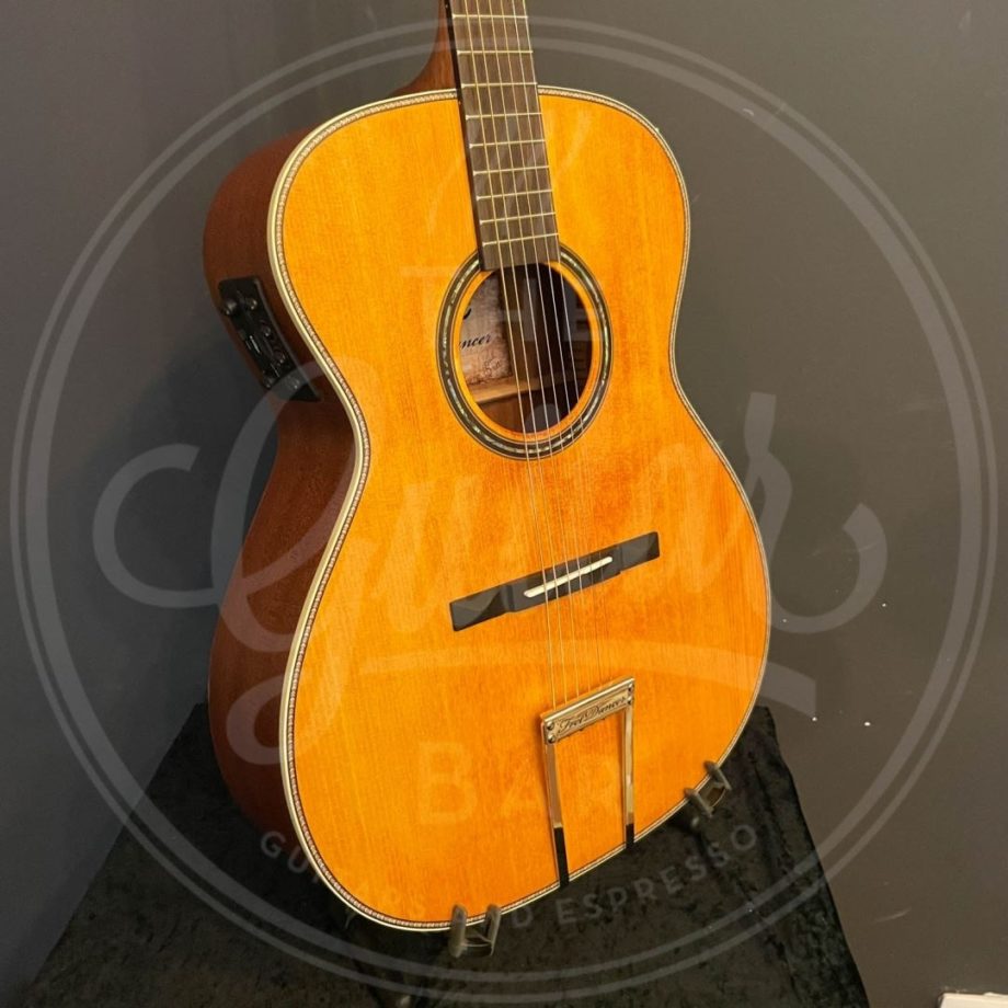 VINTAGE 6 STRING FRET DANCER ELECTRO ACOUSTIC GUITAR
