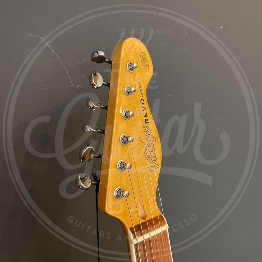 VINTAGE REVO SERIES TRIO GUITAR - ARCTIC WHITE