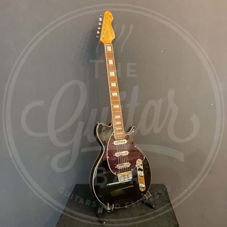 VINTAGE REVO SERIES VISION GUITAR - BOULEVARD BLACK