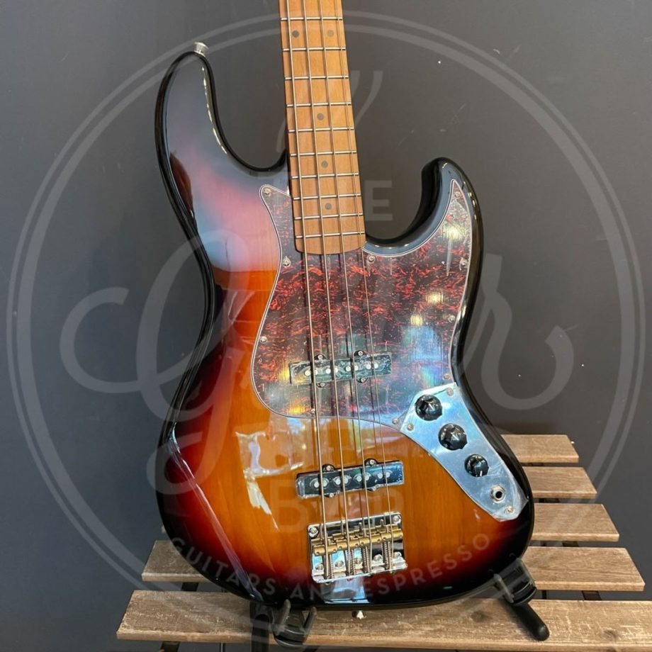 Jet Guitars Bass guitar, 4 string, Roasted poplar body, roasted maple neck&fretboard