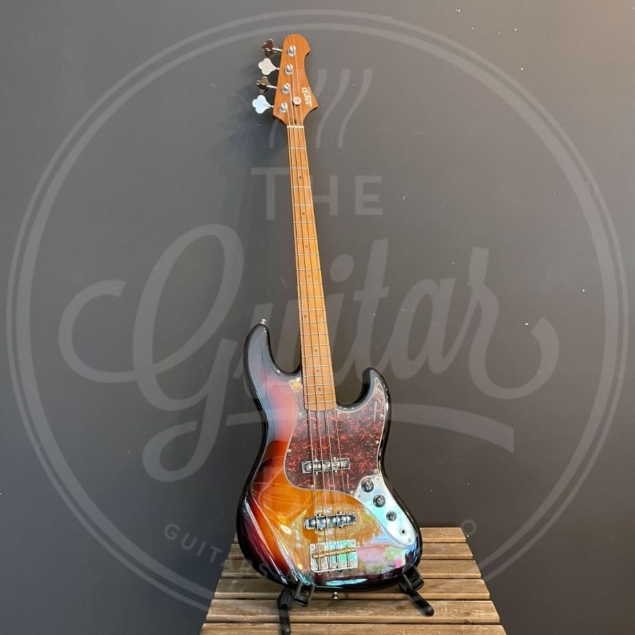 Jet Guitars Bass guitar, 4 string, Roasted poplar body, roasted maple neck&fretboard