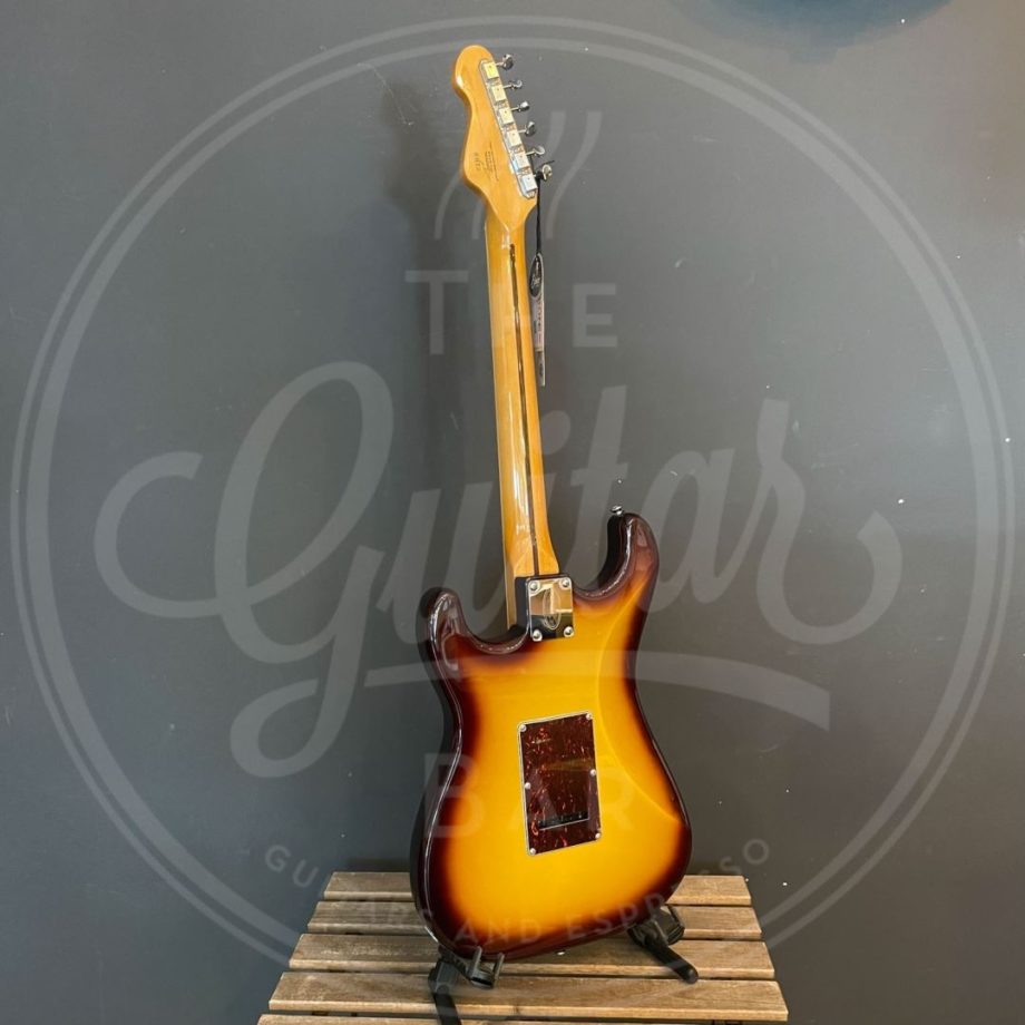 VINTAGE REVO SERIES DELUXE GUITAR - CAPPUCHINO BURST