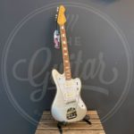 VINTAGE REVO SERIES SURFMASTER 90 GUITAR - METALLIC SILVER