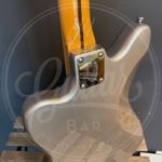 VINTAGE REVO SERIES SURFMASTER 90 GUITAR - METALLIC SILVER