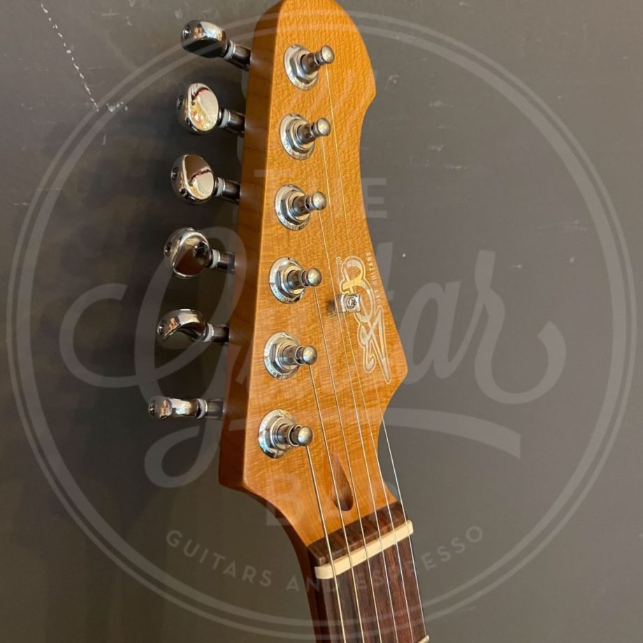 Jet Guitars JJ350 Green HH basswood body, roasted maple fretboard&neck