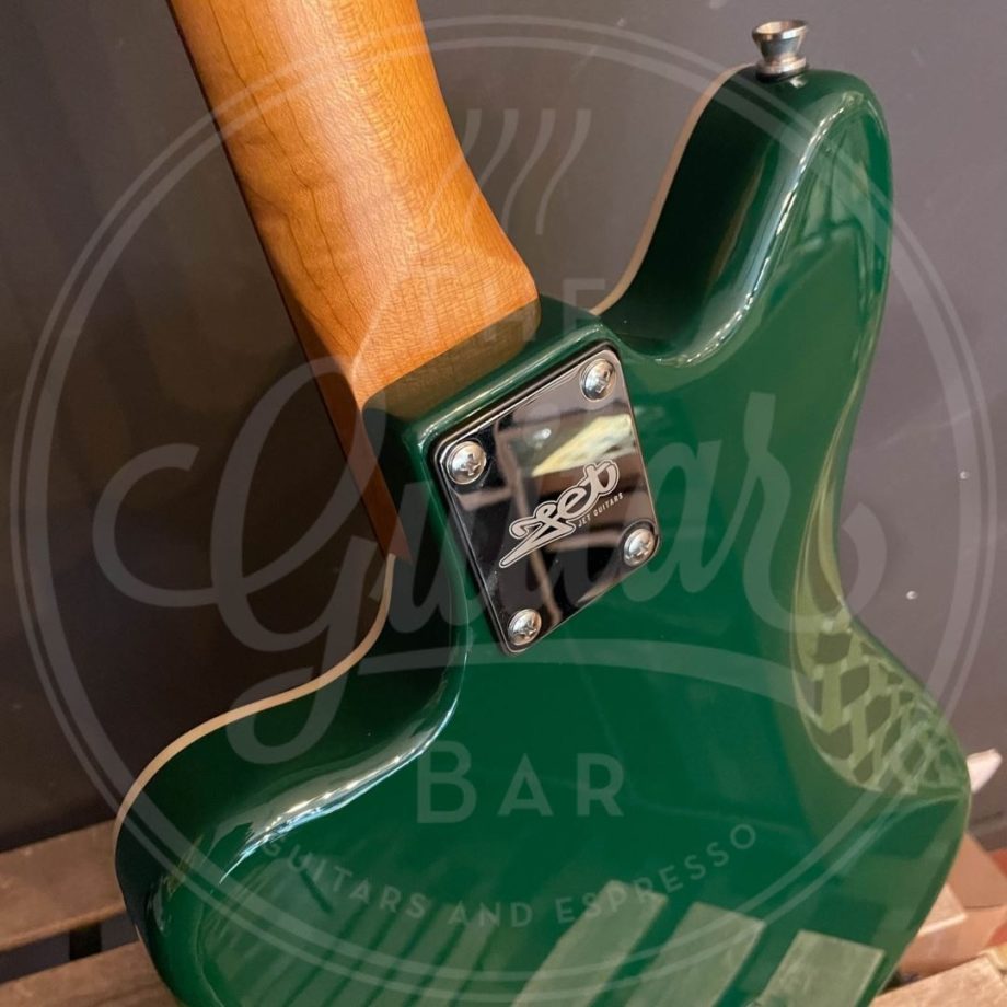 Jet Guitars JJ350 Green HH basswood body, roasted maple fretboard&neck