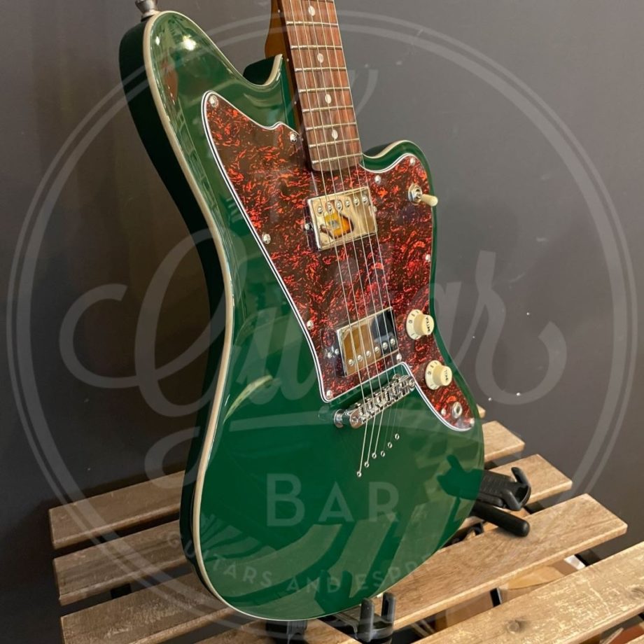 Jet Guitars JJ350 Green HH basswood body, roasted maple fretboard&neck