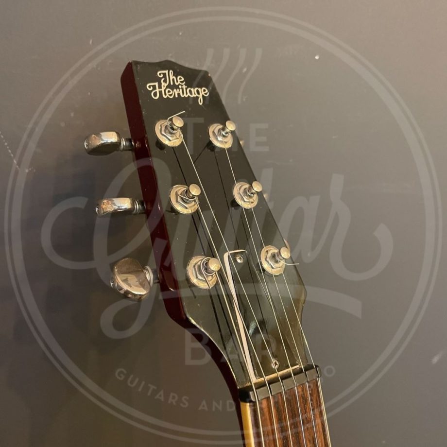 The Heritage H535 red sunburst + original case