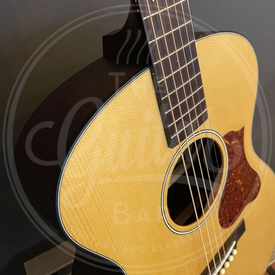 Iris JB Indian Rosewood Sides and back - Flower Logo