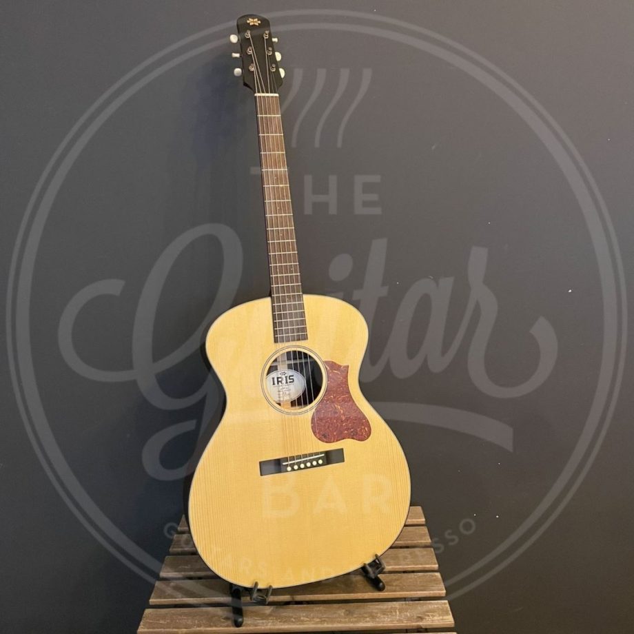 Iris JB Indian Rosewood Sides and back - Flower Logo