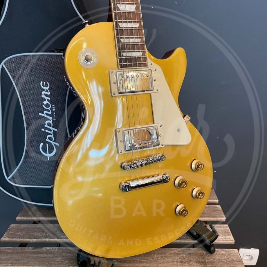 Epiphone Les Paul Standard 50's Goldtop with Epi gig bag