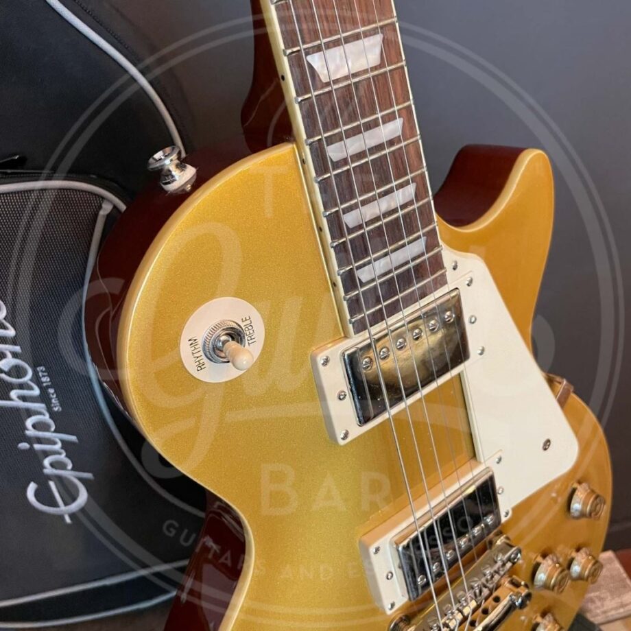 Epiphone Les Paul Standard 50's Goldtop with Epi gig bag