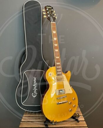 Epiphone Les Paul Standard 50's Goldtop with Epi gig bag